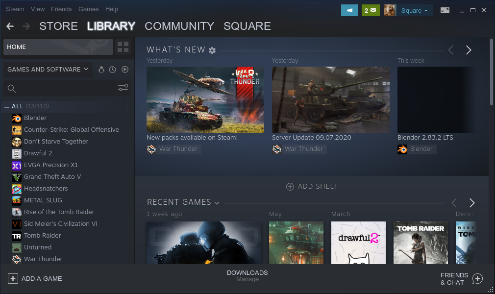 steam